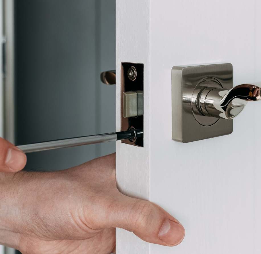 Replacing a lock for a home